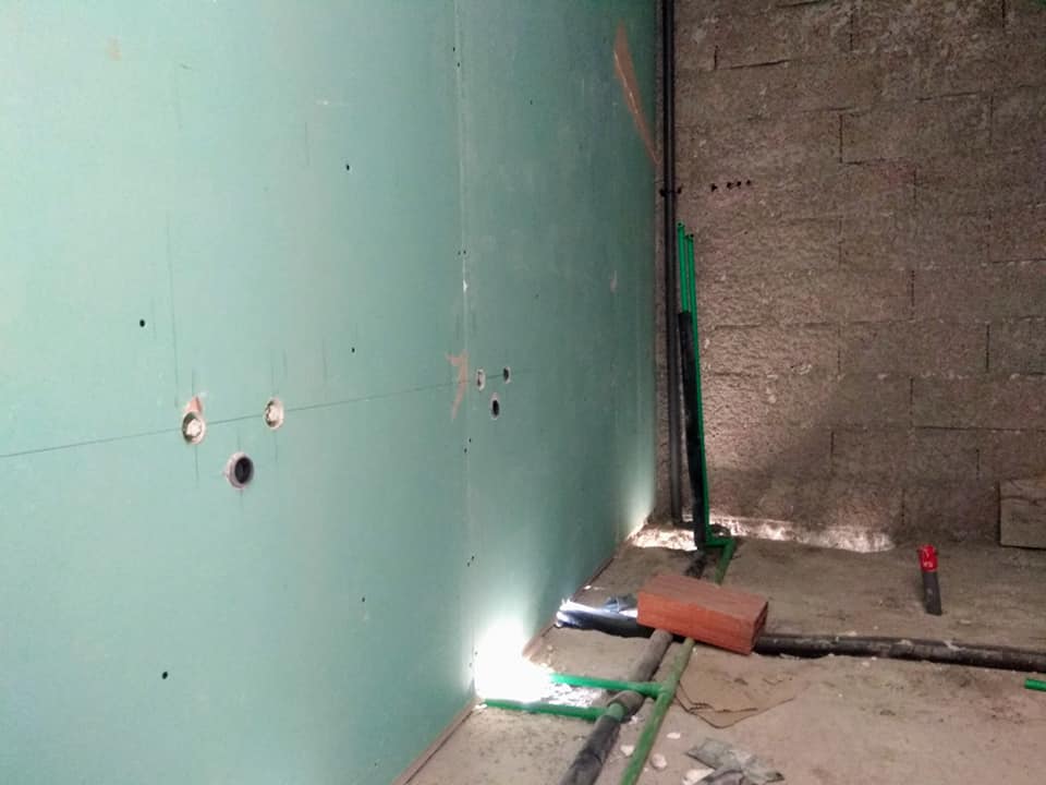 Tubagens e pladur · obra estruturada